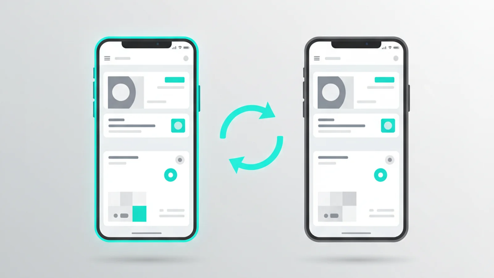 A comparison showing the ScaanMe app on a phone next to a Popl device, with the text "Popl vs ScaanMe for the Arab World".