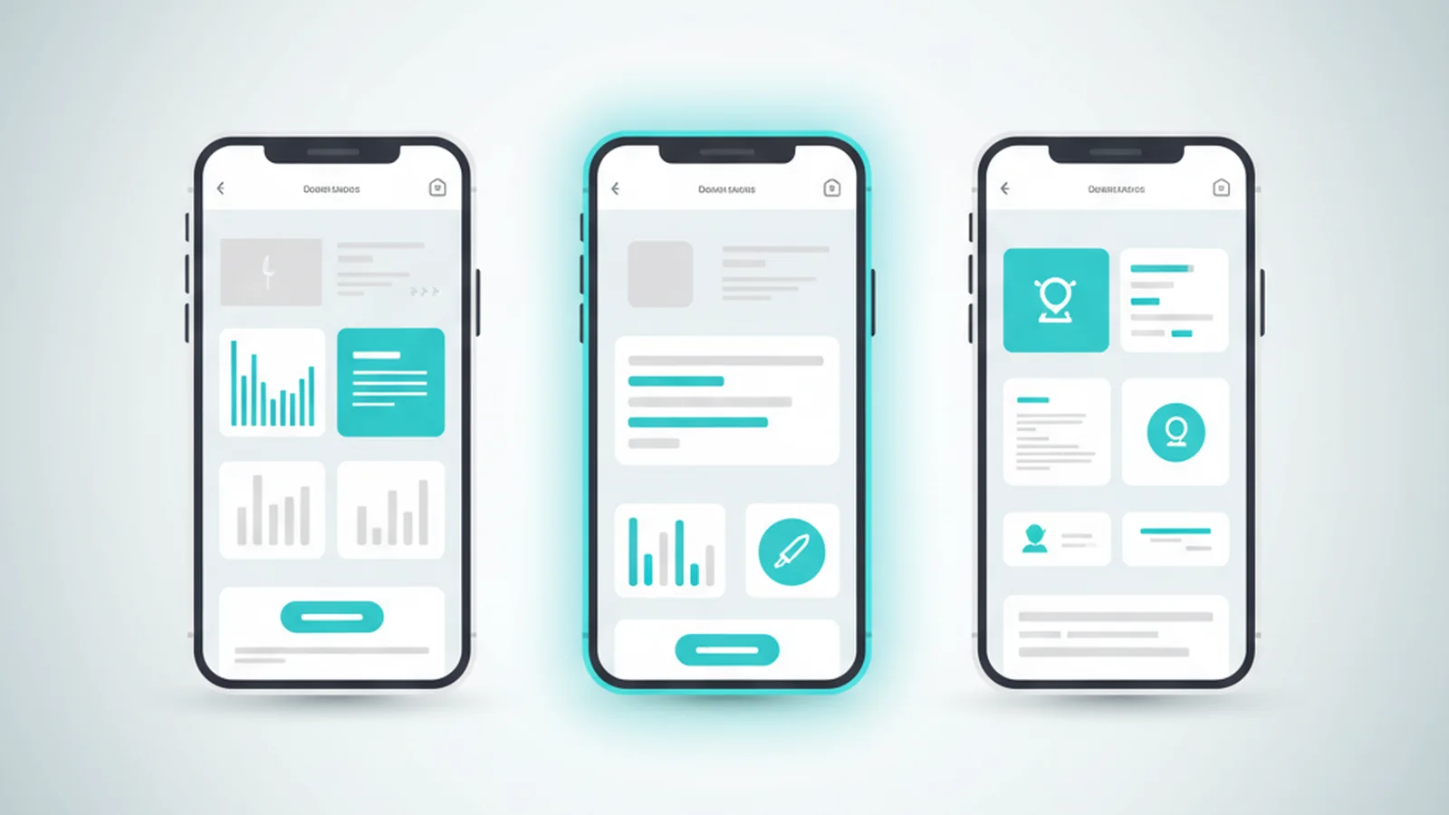 A comparison of Blinq, HiHello, and ScaanMe digital business card logos.