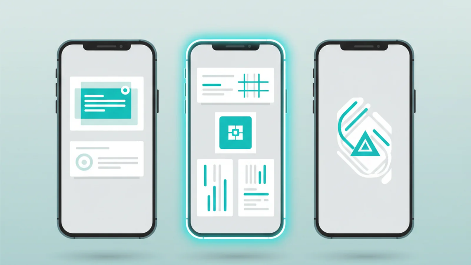 A comparison graphic showing the logos of Blinq, Popl, and ScaanMe, representing a choice between digital business cards.