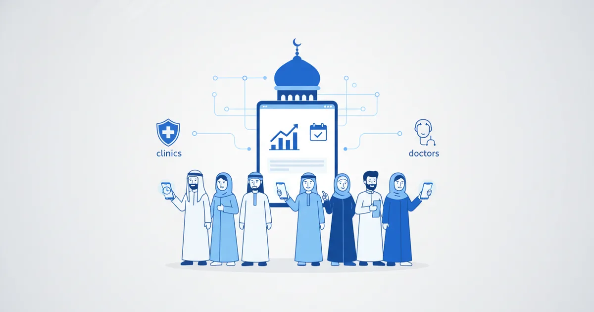 العيادات والأطباء السعوديون يُحوّلون الحجوزات بالأنظمة الرقمية