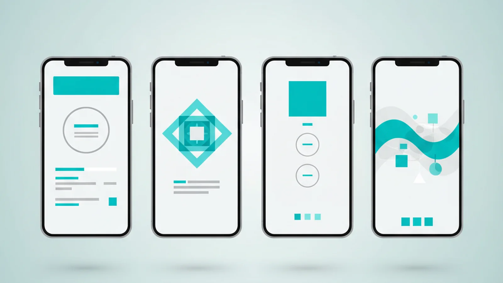 Side-by-side comparison of ScaanMe, HiHello, Popl, and V1CE digital business cards for Gulf professionals