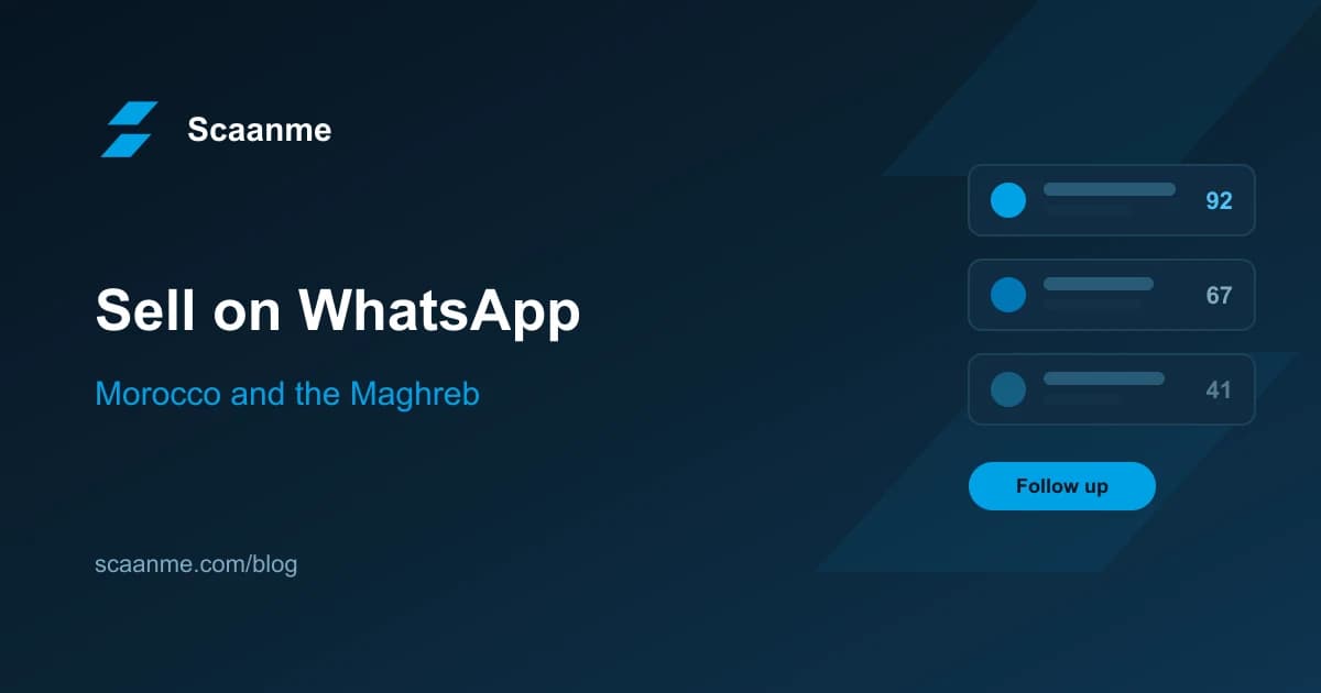 Moroccan boutique owner preparing cash on delivery WhatsApp orders in Marrakech
