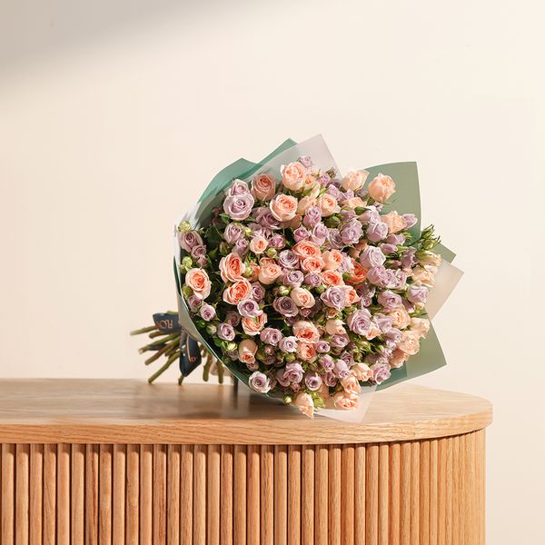 Twilight Glow Flower Bouquet