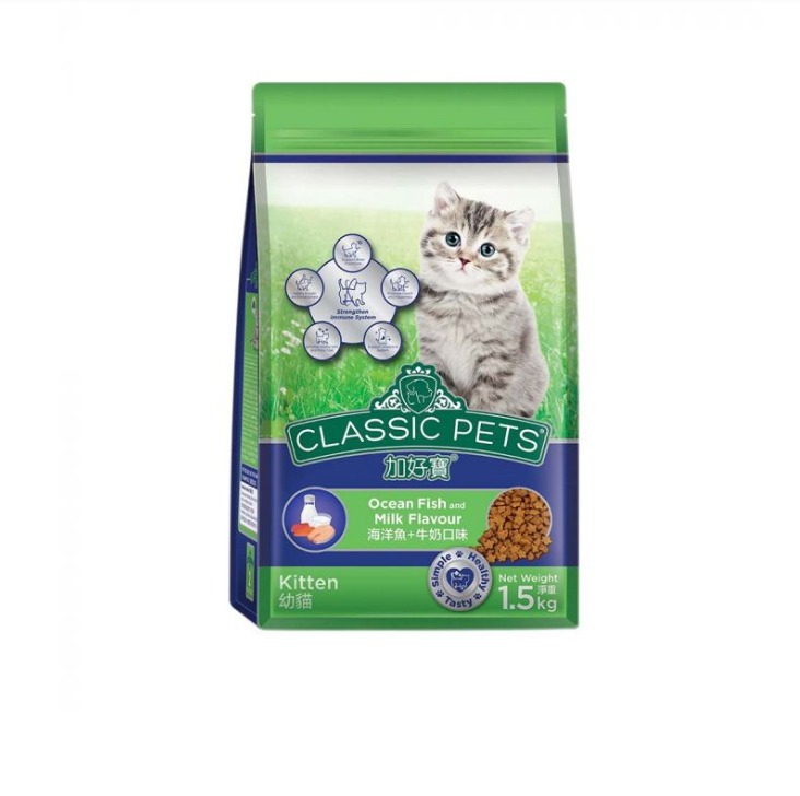 Classic Pets Ocean Fish and Milk Flavour