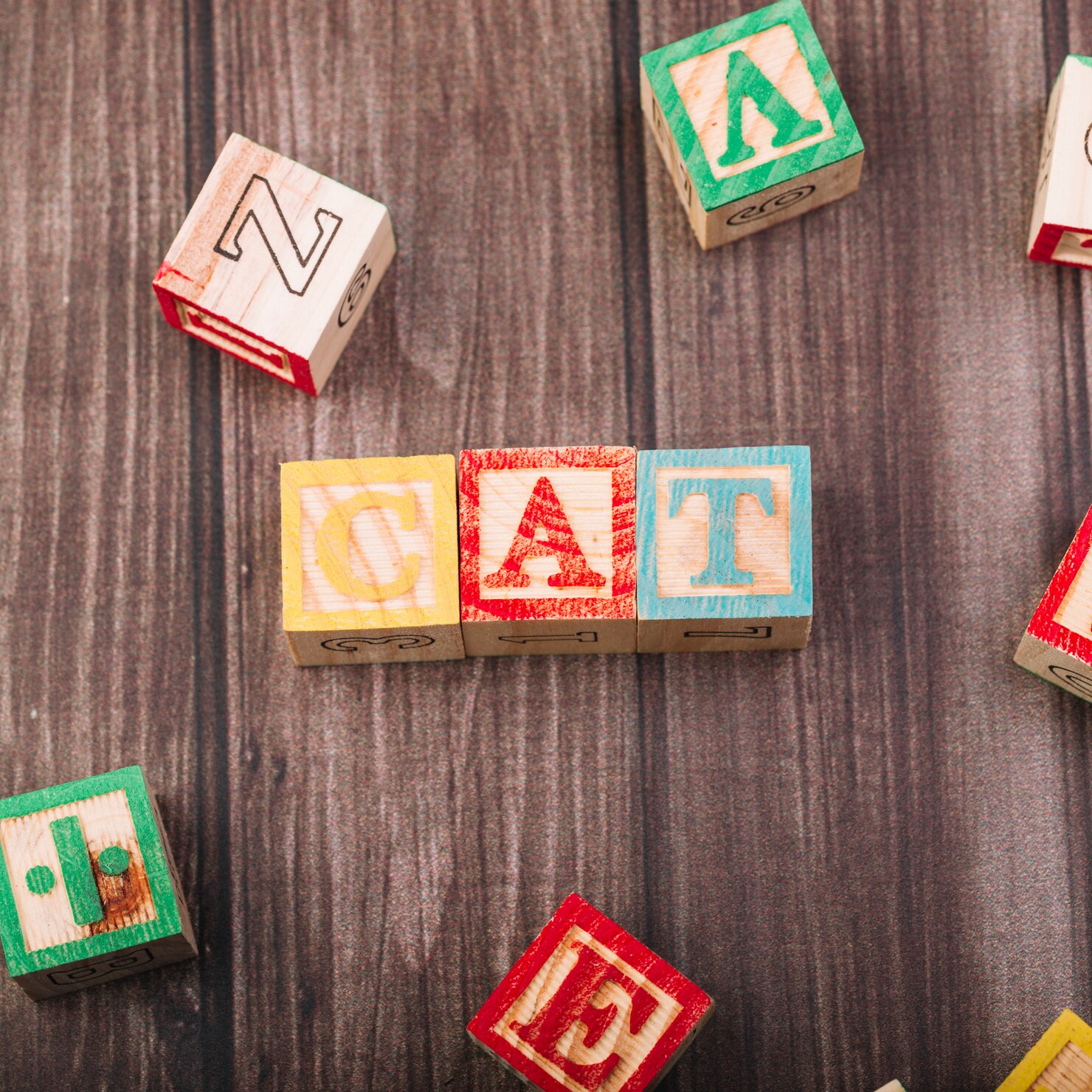 Wooden Alphabet