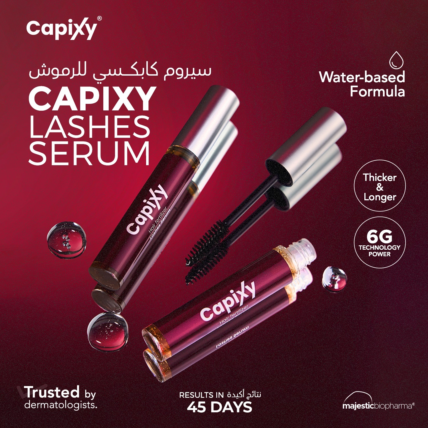 Capixy Lashes Treatment Serum 10Ml