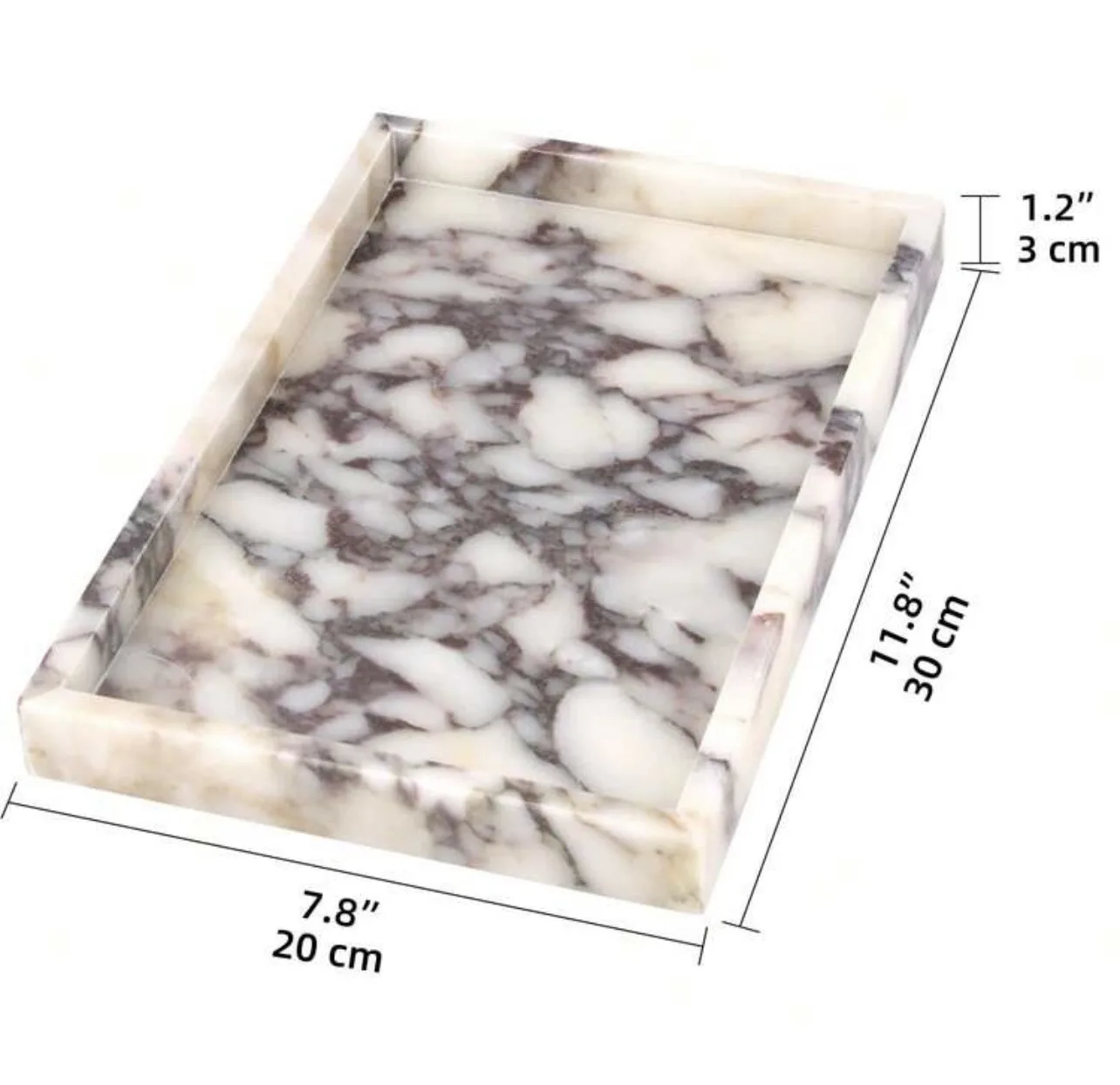Marble tray