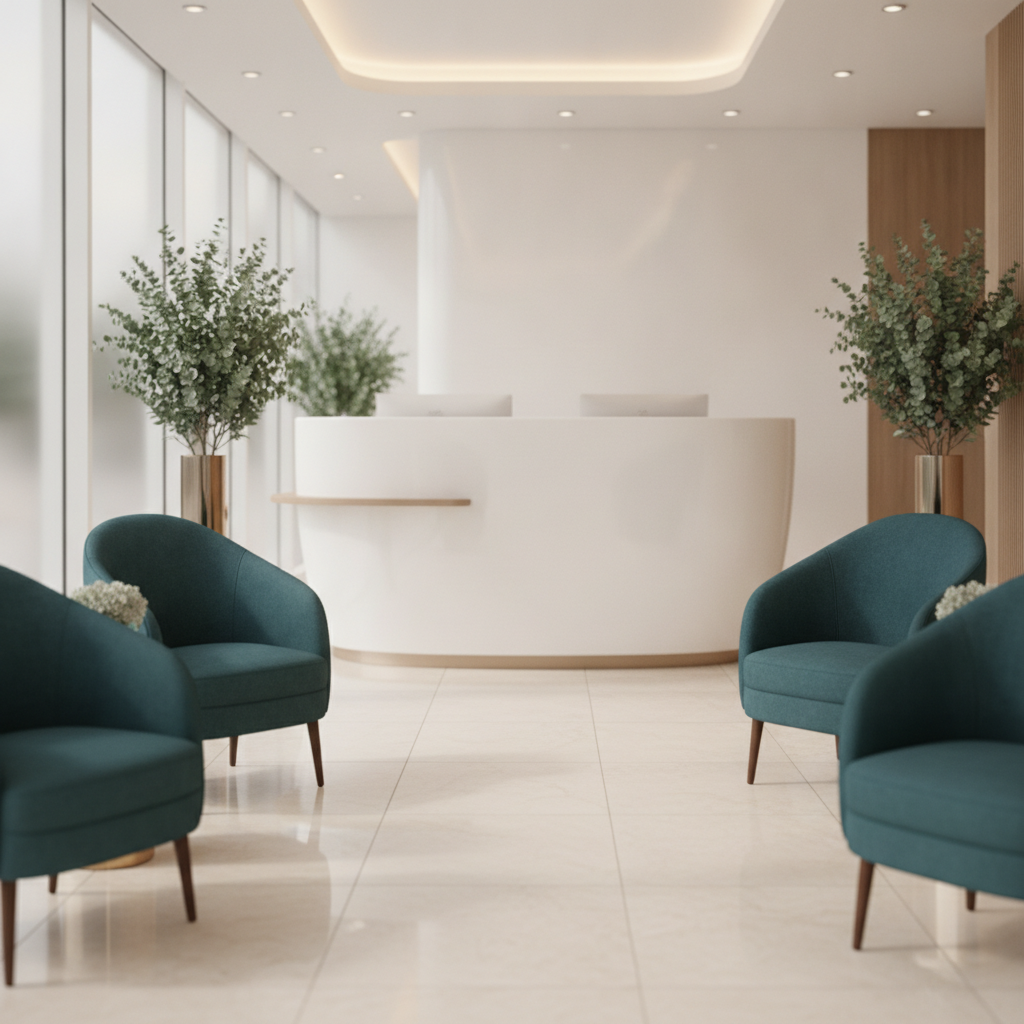 Treatment room — calm and sterile