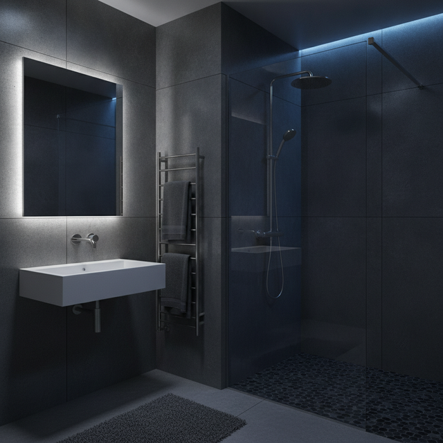 Full bathroom fit-out — completed