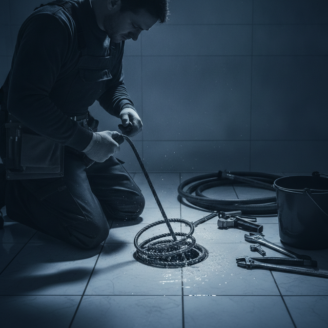 Emergency drain clearance — 2am call-out