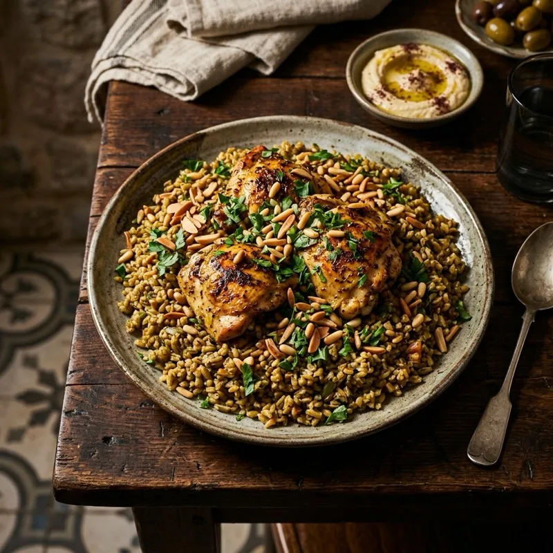 Freekeh with Chicken
