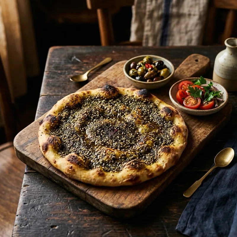 Zaatar Manakish